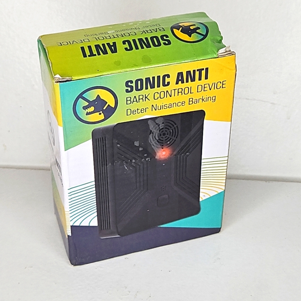 Sonic Anti Bark Control Device - Black